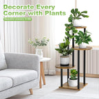 Plant Stand Indoor, 4 Tier Thickened Metal Corner Plant Shelf - Image 4