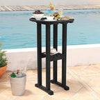 Sundale Outdoor 39 Inches Height Adirondack Bar Table, Patio HDPE Pub Height - Image 2