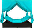 Wicker Metal Outdoor Pool Furniture - Image 9