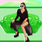 Kigley Inflatable Chair Blow Up Couches Transparent Inflatable Sofa Seat Yard - Image 6