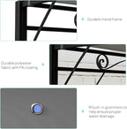 Outsunny 10' x 8' Outdoor Pergola and Patio Gazebo, Extendable Side Awning - Image 4