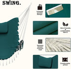 Hammock Chair with Stand, Heavy-Duty Hanging Chair with Stand, - Image 3