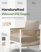 Aluminum Outdoor Patio Furniture Set - Image 3