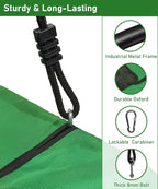40" Retangular Tree Swing for Kids & Adults, Adjustable Platform Swing - Image 2