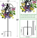 Cat Solar Lights Outdoor Garden, Silhouette Cat - Image 6