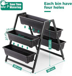 Raised Garden Planter Bed, Tiered Planter Stand - Image 2