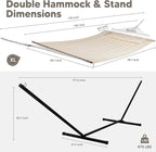 SUNCREAT Double Outdoor Hammock - Image 3