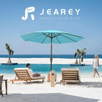 JEAREY 9FT Patio Umbrellas Outdoor Table Umbrella - Image 7