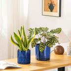 vancasso Ceramic Plant Pots, 3 Piece Planters - Image 7