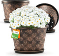 12 Inch Planter Pots for Plants, Plastic Large Flower Pots Indoor Outdoor by FlowyypoPlantPot