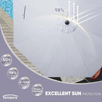 Tempera Patio Market Outdoor Table Umbrella - Image 3
