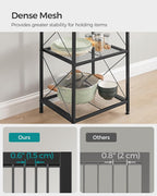 SONGMICS 5-Tier Metal Storage Rack, Shelving Unit - Image 5