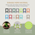 WestinTrends Malibu Square Outdoor Side Table - Image 6