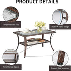 VINGLI Outdoor Coffee Table - Image 5