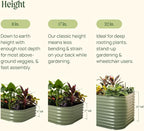 Vego garden Raised Garden Bed Kit, Modern Gray - Image 7