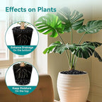 15 lbs Black Rocks for Planters, Polished Garden Stones for Outdoor Landscaping - Image 3