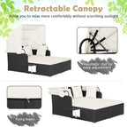 Tangkula Patio Rattan Daybed - Image 7
