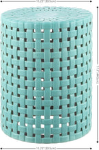 SAFAVIEH Home Collection Sayre Robins Egg Blue Ceramic 18-inch Decorative - Image 3