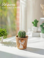 Gardening Gifts for Women: Hand-Painted 3D Art Planter for Plant Lover - Image 9