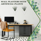 Jexine 4 Pcs Hanging Planters - Image 9
