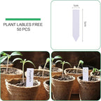 JERIA 50-Pack 3.15 Inch Peat Pots - Image 3