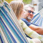 Double Hammock 2 Person Extra Large 330X150cm Load Capacity 600Pound Canvas - Image 5