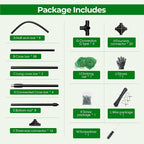 Garden Arch Trellis for Climbing Plants, Metal Cucumber & Tomato Cage, - Image 8
