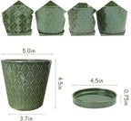 EFISPSS Flower Planter –5 inch Ceramic Plant Pots - Image 2