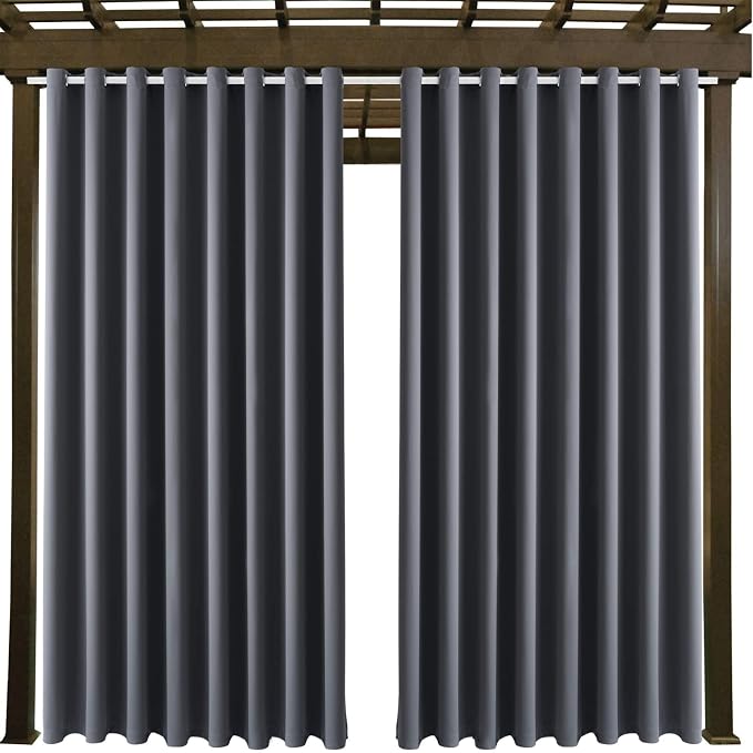DIVA EN CAMINO DEC Outdoor Patio Curtain Waterproof Darkening Thermal Insulated - Image 9