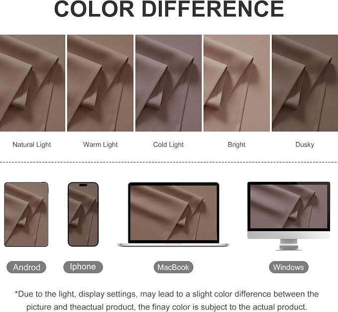 RYB HOME Outdoor Curtains Waterproof - Image 8