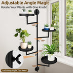 Rotating Window Plant Shelves - Image 2