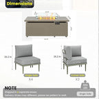 Sundale Outdoor 7 Pieces Patio Furniture Set - Image 2