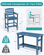 SERWALL Outdoor Bar Set - Image 5
