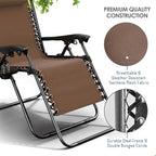 Nestl Zero Gravity Chairs, Portable Patio Lounge Chair Outdoor - Image 7