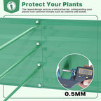 ONCEMORE Galvanized Raised Garden Bed - Image 4