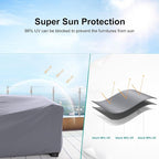 Patio Furniture Set Cover Waterproof, Heavy Duty Furniture Covers - Image 4