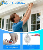 300FT Permanent Outdoor Lights for House, Smart Color Change Eaves LED Lights - Image 6