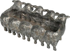 Newman House Studio Resin Sheep Planter Succulent Pot - Image 3