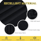 NICETOWN Black Out Curtain for Bedroom 102 inches Long, Grommet Thermal - Image 4