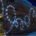 ANJAYLIA Solar Outdoor Rope Lights, 66FT 200 LED Solar Powered Rope Lights - Image 6