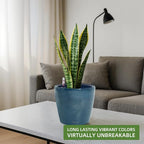 Dexceder 11x10 Inches Self Watering Planter Indoor Outdoor, Inner Pot Design - Image 6