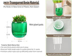 Melphoe Self Watering Pots for Indoor Plants Planter, 4.3 Inch 2 Pack Planters - Image 6