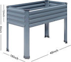 Vengarus Galvanized Raised Garden Bed Outdoor - Image 2