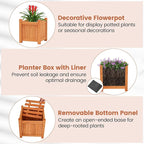 Giantex 4-in-1 Outdoor Bench - Image 6