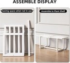 Modern Outdoor Plant Stand for Indoor Corner, Foldable Metal Plant Display - Image 4