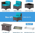 Outdoor Patio Furniture Set - Image 8