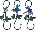 Large Decorative S Hooks, Beautiful and Vivid Plant Hook by Kitwinney