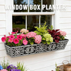 2 Pack 30 Inch Window Boxes Planter - Image 2