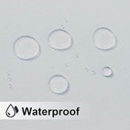 NICETOWN Outdoor Curtains for Patio Waterproof Grommet Top & Bottom, Windproof - Image 3