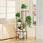 Plant Stand Indoor with Grow Light, 5-Tiered Tall Plant Stand Indoor, Metal - Image 8